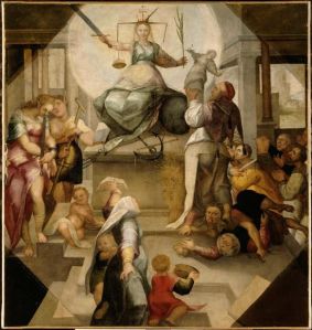 Allégorie de la justice-XVIe siècle-Musée des beaux arts de Lille